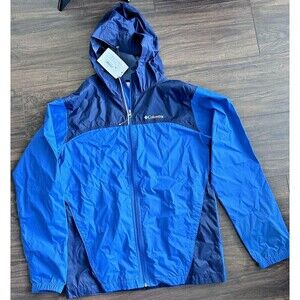 Columbia Women's Waterproof Jacket Switchback  Dark Nocturnal Blue Size XL